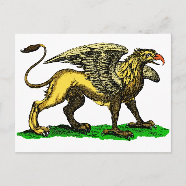 Postal Griffin Postcard (Anverso)