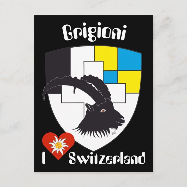 Postal Grigioni Svizzera Postkarte (Anverso)
