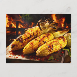 Postal Grilled Corn on the Cob BBQ