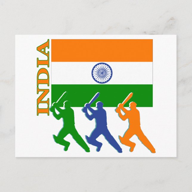 Postal Grillo la India (Anverso)