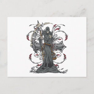 Postal Grim Reaper Awaits