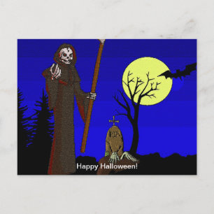 Postal Grim Reaper en Graveyard