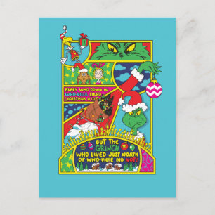 Postal Grinch   Gráfico Cómic