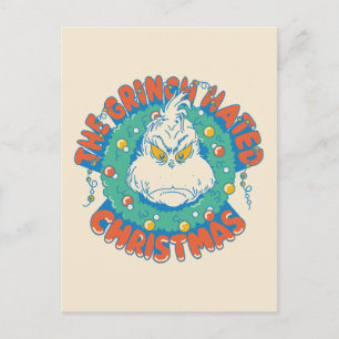 Postal Grinch Odió La Navidad