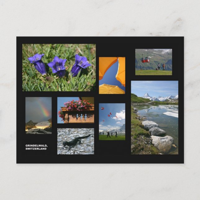Postal Grindelwald (Anverso)