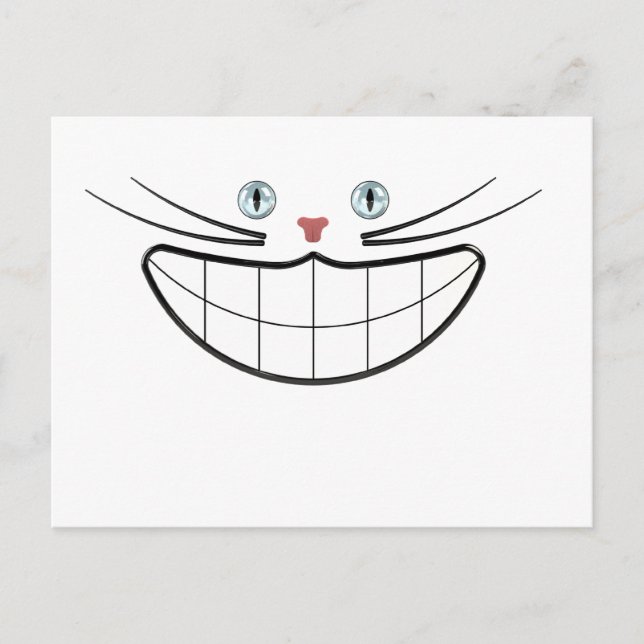 Postal Grinsekatze (Anverso)