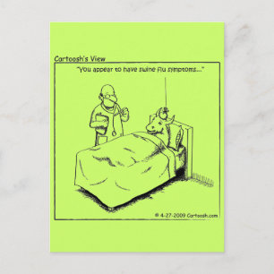 Postal Gripe porcina