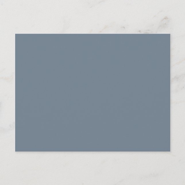 Postal gris de pizarra de color (Anverso)