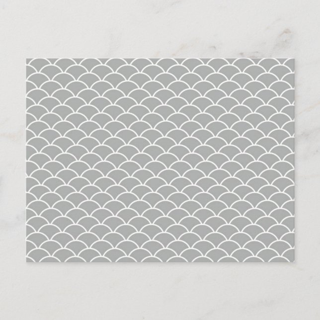 Postal Gris Fish Scales (Anverso)