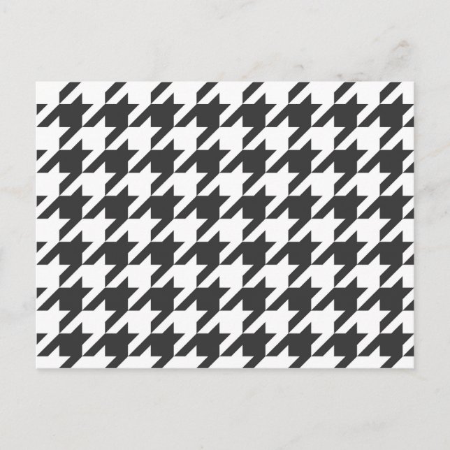 Postal Gris gris oscuro gráfico (Anverso)
