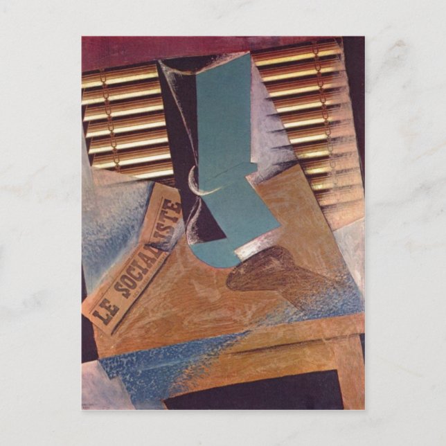 Postal Gris, Juan Die Jalousie The Sunciego 1914 Techniqu (Anverso)