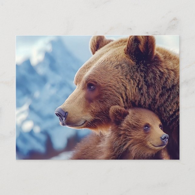Postal Grizzly Bear 399, GB 399 (Anverso)