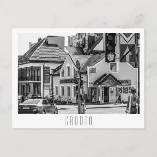 Postal Grodno Belarus City Architecture Street View