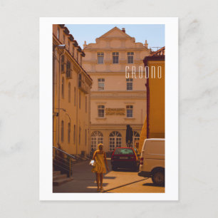 Postal Grodno Bielorrusia Arquitectura Minimalismo