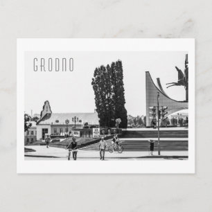 Postal Grodno Bielorrusia City Architecture Life