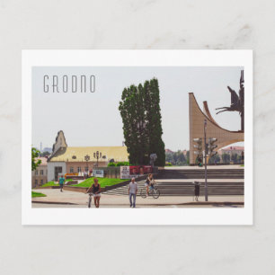 Postal Grodno Bielorrusia City Architecture Life