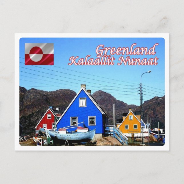 Postal Groenlandia - (Anverso)