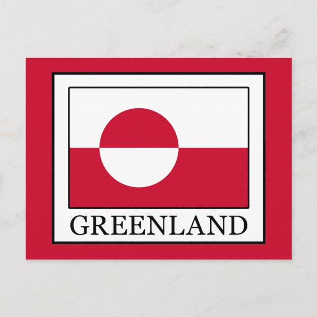 Postal Groenlandia (Anverso)
