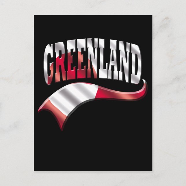 Postal Groenlandia (Anverso)