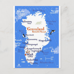 Postal Groenlandia: 2020/hoy - Viajes y turismo