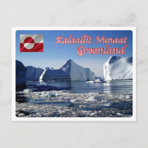 Postal Groenlandia - Icebergs