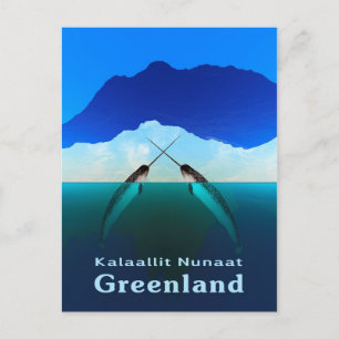 Postal Groenlandia - Narwhal