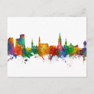 Postal Groningen Skyline Países Bajos