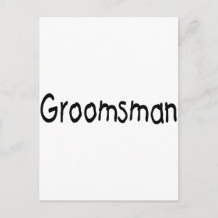 Postal Groomsman (negro)