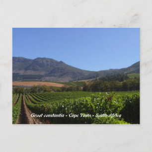 Postal Groot Constantia - Ciudad del Cabo - Sudáfrica