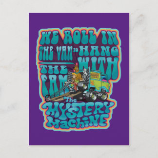 Postal Groovy Mystery Machine Fam Graphic