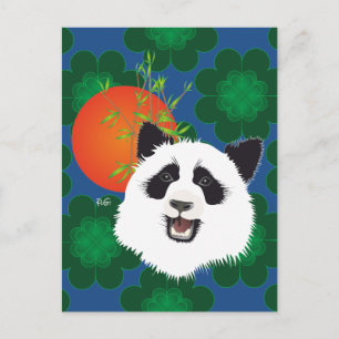 Postal Grosser Panda (Ailuropoda melanoleuca) Postkarte