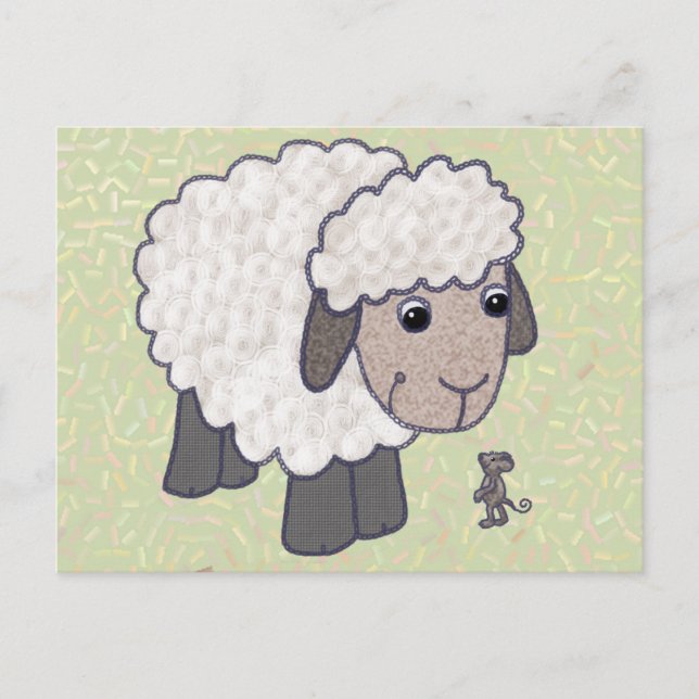 Postal Großer und kleiner Freund (Anverso)