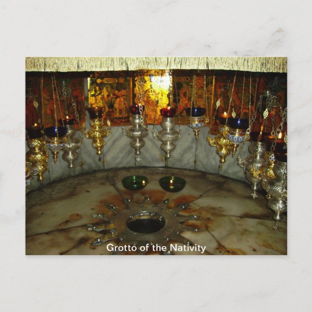 Postal Grotto de la Natividad (Anverso)