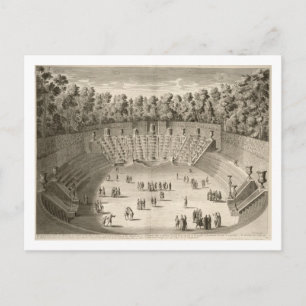 Postal Grove de la Salle du Bal, Versalles, de 'Les P.