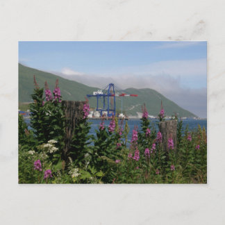 Postal Grúa de APL en el puerto holandés, Alaska