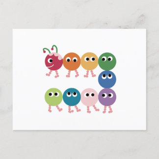 Postal Grub arcoiris.