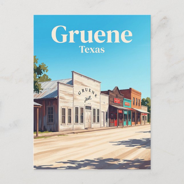 Postal Gruene EE. UU. (Anverso)