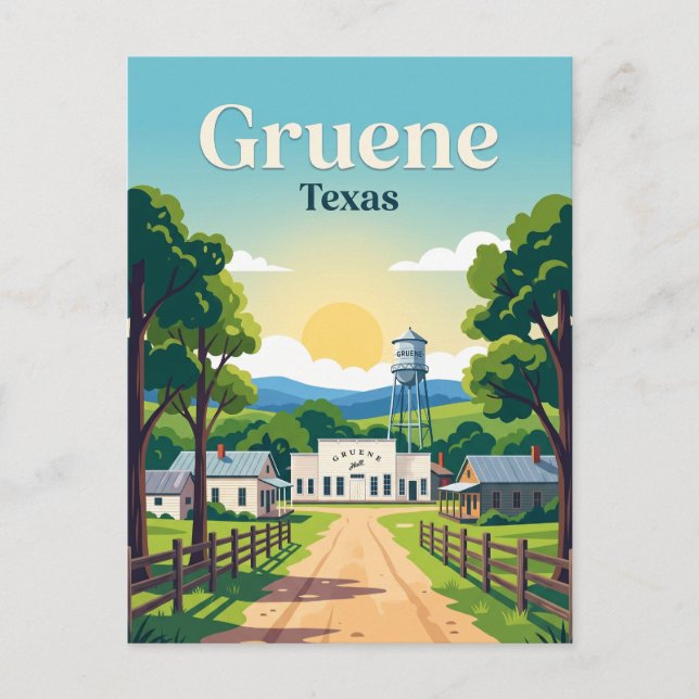 Postal Gruene EE. UU. (Anverso)