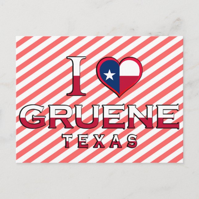 Postal Gruene, Texas (Anverso)
