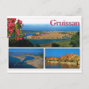 Postal Gruissan, Cote d'Azur, multiview