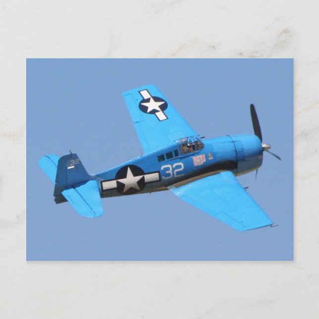 Postal Grumman F6F Hellcat (Anverso)