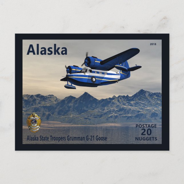 Postal Grumman G-21 Goose (Anverso)