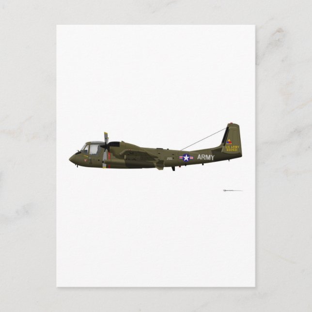 Postal Grumman OV-1 Mohawk (Anverso)