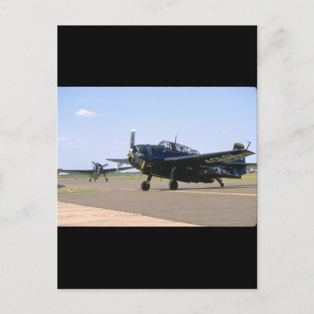 Postal Grumman TBM Avenger. (Planes Planos de la Segunda  (Anverso)