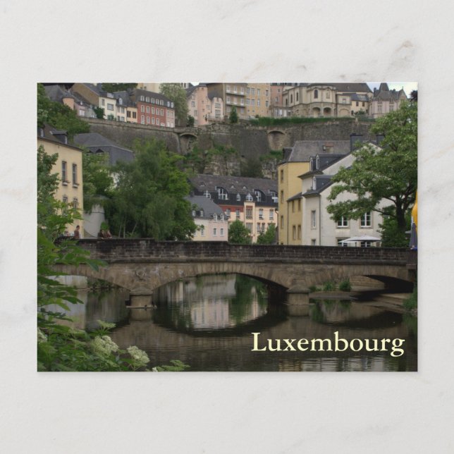 Postal Grund, Luxemburgo (Anverso)