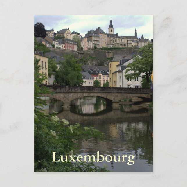 Postal Grund, Luxemburgo (Anverso)