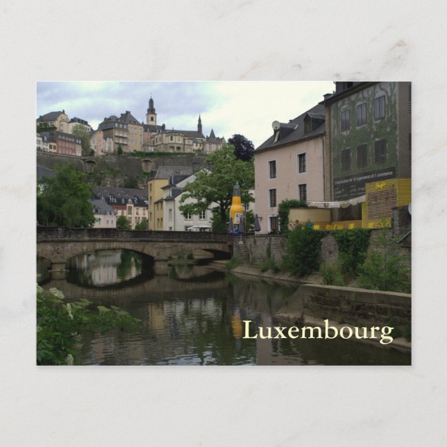 Postal Grund, Luxemburgo (Anverso)