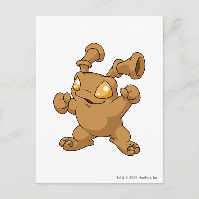 Postal Grundo Brown (Anverso)