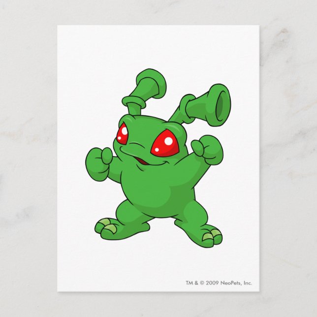 Postal Grundo Green (Anverso)