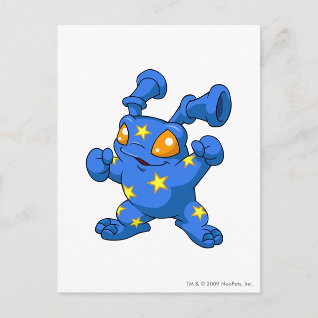 Postal Grundo Starry (Anverso)